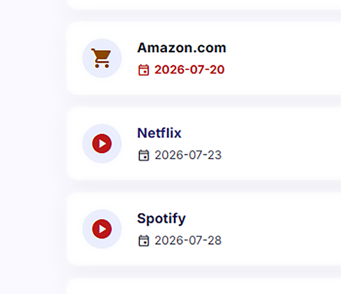 Subscription Expiry Alert Feature